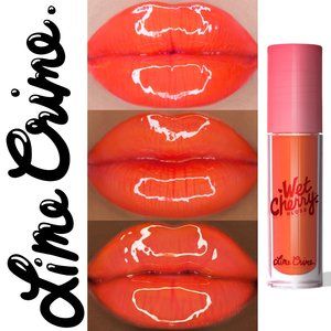 Wet Cherry Lip Gloss "Flaming Cherry" ▪️ Lime Crime